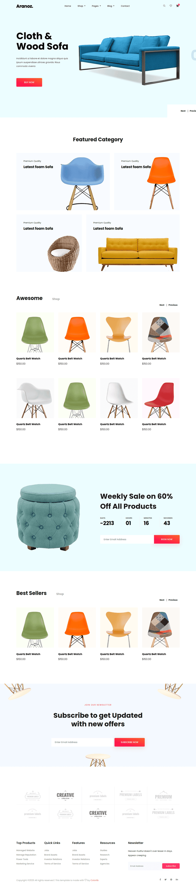 Website Furniture